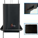Easily Good Night Bird Cage Cover for Large Bird Cage with Play Top with Storage Pocket,68"