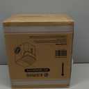 Kismile Nugget Ice Makers Countertop,Portable Ice Machine with Crushed Ice, 35lbs/Day,Self-Cleaning,One-Click Operation for Home Use(Silver)