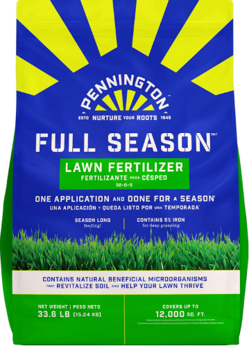 Pennington Full Season Lawn Fertilizer 32-0-5 4M 11.2lb