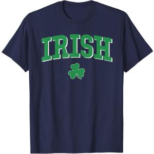 Irish Inspired Irish Pride Saint Patrick's Day T-Shirt (Blue, M)