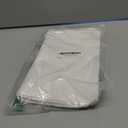 16 Pcs Embroidery Fabric Cloth,4 Sizes 5.9 to 11.8inch Embroidery Cloth Fabric Squares,Pre-Cut White Cotton Embroiderys Cloths for Embroiderys Garment Craft