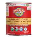 Earth's Best Organic Baby Formula for Babies 0-12 Months, Powdered Dairy Infant Formula with Iron, Omega-3 DHA, and Omega-6 ARA, 32 oz Formula Container (EXP 01/13/28)