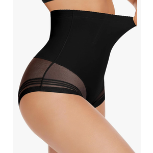 Shapewear Tummy Control Underwear - High Waisted Cincher Girdle Panty Butt Lifting Panties Seamless BodyShaper L