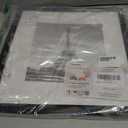 upsimples 12x12 Picture Frame, Display Pictures 8x8 with Mat or 12x12 Without Mat, Wall Hanging Photo Frame, Black, 1 Pack