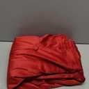 Red Velvet Curtains 2 Panels, Room Darkening Rod Pocket Insulated Curtains for Bedroom, Living Room, Luxury Room Darkening Window Treatments Drapes, W52 x L84 inches