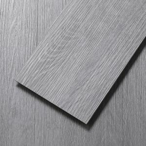 Peel and Stick Floor Tile, Luxury Vinyl Plank Flooring 36-Pack 54 Sq.ft, Real Wood Look Self-Adhesive Vinyl Floor Tiles, Easy DIY for Kitchen, Bedroom and Living Room, Grey Ash