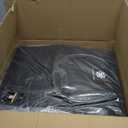 WORKPRO Large Rolling Grocery Bag, 36-Gallon Tote with 5 Wheels, 264 lbs Capacity, Dual Carry, Wide Zipper & Extra Storage for Shopping, Laundry & Moving (Black)