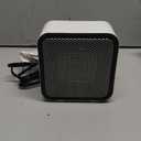 Amazon Basics Portable Mini Ceramic Space Heater, for Office Desk and Indoor Use, 500 W, With Tip-Over Protection, Lightweight (1.4 LBS), White, 5.9 x 3.2 x 6 inches