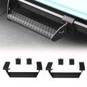 2Pcs Running Boards Side Steps Fit for Bronco 2021 2022 2023 2024 Black Side Door Steps 2/4 Door，Side Bars Step Plates