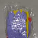 Bamllum Rubber Kitchen Dishwashing Gloves - 4 Pairs Colorful Reusable Household Cleaning Gloves for Washing Dishes and Cleaning Tasks, Flexible Long-lasting and Non-Slip (Large, Blue+Pink+Yellow+Red)