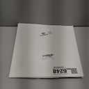 100 Pcs Snowflake Paper Placemats Disposable Winter Snowflake Place Mats Decorative Table Mats Bulk for Christmas Winter Party Supplies Table Setting(Elegant Style,Silver)