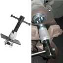 Brake Caliper Piston Rewind Tool, Car Rear Brake Pad Wind Back Tool, Right Handle Set Brake Caliper Compression Tool, Brake Piston Wind Back Tool for Replacement of Rear Brake Pad