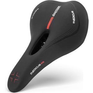 Wittkop Bike Seat I Bicycle Seat for Men and Women, Waterproof Bike Saddle with Innovative 5-Zone-Concept I Exercise Bike Seat for BMX, MTB & Road