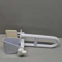 Bathtub Safety Rail, Heavy Duty Bath and Shower Grab Bar for Seniors and Elderly, Safety Assistance Bathtub Handle with Adjustable Clamp, Fits Tub Width 3 to 7 Inches, Supports Up to 300lbs