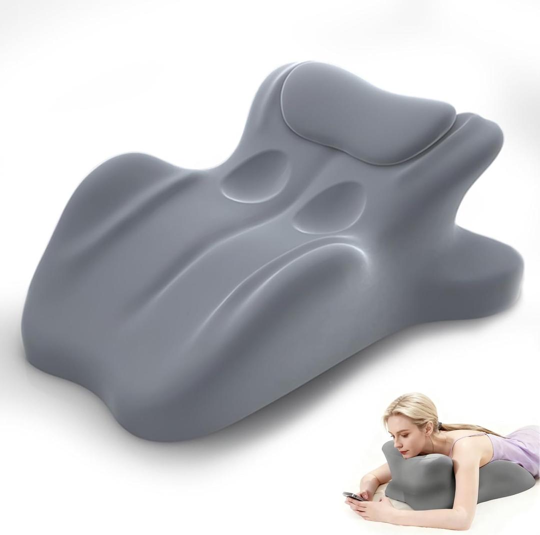 Sweet Spot Intimacy Pillow for Couples | 27° Ergonomic Sex Pillow with Memory Foam | Supports HIPS, Back & Spine for Effortless, Pain-Free Intimacy | Removable Washable Cover (Grey), Standard