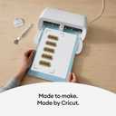 Cricut Vinyl Sticker Paper (50 White Sheets, 8.5x11), Printable Stickers for Inket Printer - Compatible with Cricut Maker, Explore, & Joy Xtra Machines