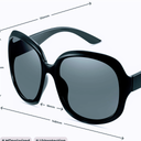 miyya Bug Eye Oversized Polarized Sunglasses Womens, Trendy Retro Sun Glasses for Women 2025, Oversized UV Protection Shades