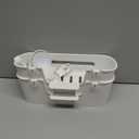 LEVERLOC Shower Caddy Suction Cup 2 Pack, Shower Organizer Removable Bathroom Shelf, Storage Suction Powerful Max Hold 22lbs Bathroom Caddy Waterproof Holder, White