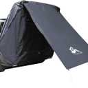 SUV Tent Car Awning, UPF 50++ with Portable Waterproof Storage Bag, Tear-Resistant, Large Space, Good Vision, Smooth Ventilation, Suitable for Outdoor Beach Camping Auto Canopy Shade (Black)