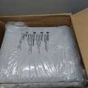 Modern Geometric Patchwork Indoor Area Rug for Living Room, Chocolate 8'x 10' Large Rug Rockwood Collection Hardwood Floors Decor for Bedroom, Brown Throw Carpet for Office Entryway Dining Room