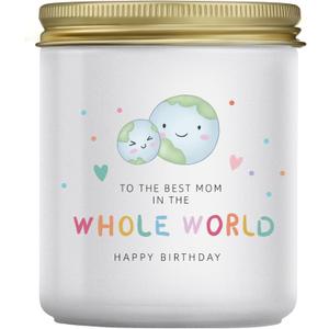 Lacrima Mom Birthday Gifts from Daughter Son, Lavender Candle Gift