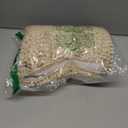 OLANLY Thick Bathroom Rugs 30x20, Extra Soft Absorbent Chenille Striped Bath Rugs, Rubber Backing, Machine Wash Dry, Bath Mats for Bathroom Floor, Tub and Shower, Home Decor Accessories, Sand