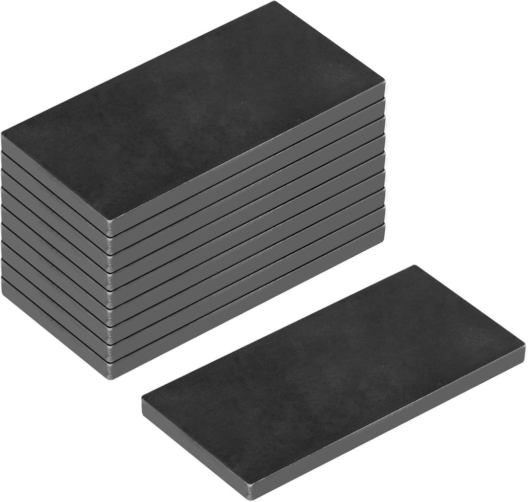 10 Pcs 2"  4" Welding Coupons Practice Kit, Square Welding Steel Plate, 1/4" Thick