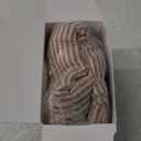 Swaddle - 100% Organic Cotton - Muslin Swaddle Blankets for Newborn, 47" x 47" (Natural Stripe)