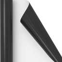 RUSPEPA Matte Black Wrapping Paper - Solid Color Matte Gift Wrapping Paper Roll Perfect for Wedding, Birthday for Men, Christmas, Baby Shower, Graduation Gift, Father's Day Gifts - 17 Inch X 16.5 Feet