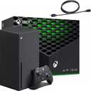 Xbox Series X 1TB Gaming Console Console + 1 Wireless Controller - Backward Compatible with Thousands of Games, Fine-Tuned Performance, True 4K Gaming, Up to 120 FPS - HDMI_Cable