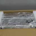 Bluetooth Vinyl Record Player with Built-in Stereo Speakers, Upgraded Sound Quality, 3-Speed Belt-Drive Turntable with Auto Stop, AUX/RCA, White Wood Grain Vinyl Player for Home Audio & Gift Use