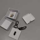 Smart Health Ring 2.0 for Women Men, Slim Scratch & Fingerprint Resistant Design,Efficient Chip Fitness Tracker, Monitors Heart, Blood Oxygen & Pressure, Sleep, Steps, Waterproof, Xmas Gifts, BK 8#