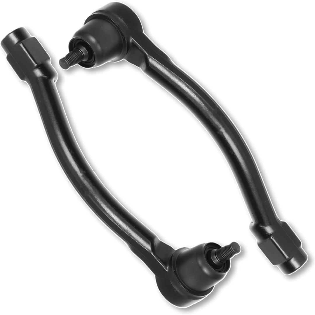 2PC Front Outer Driver & Passenger Side Tie Rod Compatible with Fit for Kia Forte Forte5 Forte Koup 2014 2015 2016 2017 2018#OE ES801064 ES801065