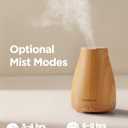 InnoGear Essential Oil Diffuser, Ultrasonic Diffusers for Home Aromatherapy Humidifier for Mother's Gift Bedroom Room 7 Colors LED 2 Mist Mode Auto Off, Yellow