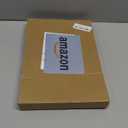 FOCUSLINE 8 PCS Plastic Serving Trays for Party, Clear and Gold Rim Serving Platters and Trays, Premium Plastic Fruit Tray, Disposable Platters for Cupcake, Dessert, Appetizers