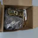 Kwikset 660 Deadbolt Lock, Satin Nickel Round Exterior Keyed Front Entry Door, Single Cylinder Dead Bolt, with Microban Protection