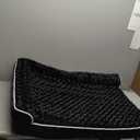 BFPETHOME Orthopedic Dog Beds for Large Dogs-Waterproof Sofa Pet Bed with Removable Washable Cover,Big Dog Bed with Waterproof Lining and Nonskid Bottom,Pet Bed for Large Dogs (36.0"L x 27.0"W x 6.5"Th, Black)