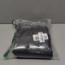 Extra Large Storage Duffle Bag with Zippers and Handles, Big Foldable Duffle Bag for Travel (Black)