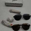 LianSan Premium Aviator Bifocal Reading Sunglasses for Men Women Retro Top Clear Sun Readers UV Protection (Multicolor Not Polarized) 1.75