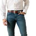 Ariat Men's M4 Low Rise Stretch Legacy Boot Cut Jean (40W x 30L, Freeman)