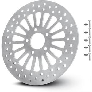 Youxmoto 11.8" Front Brake Rotor For Harley 2008-2020 Road King/Road Glide Electra Street/Tri Glide Ultra Classic (FLHR/FLTR/FLHT/FLHX) Brake Disc Rotor 2009 2010 2011 2012 2013 2014 2015 2016