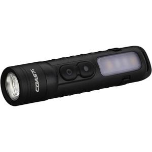 Coast KL35R 600 Lumen Rechargeable LED Pocket Flashlight with RED Light