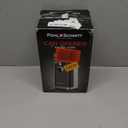 POHL SCHMITT Electric Can Opener, Easy Push Down Lever, Knife Sharpener, Bottle Opener & Built-In Cord Storage, Opens All Standard-Size and Pop-Top Cans, Black