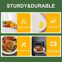 100% Compostable Oval Paper Plates 12 Inch, 125-Pack Large Heavy Duty Paper Plates Bulk,Biodegradable Bagasse,Eco-Friendly Disposable Dinner Plate for BBQ,Picnic,Party (BPI Certified,Microwaveable)