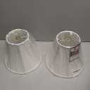 Royal Designs, Inc. BSO-704-10WH-2 True Bell Basic Lamp Shade, 5 x 10 x 8.5, White, 2-Pack