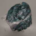 MECCANIXITY 50Pcs Mini Ribbon Bow 1.8 inch Mini Fabric Satin Ribbon Flower Bows for Craft DIY Sewing Wedding Birthday Party Deep Dark Green