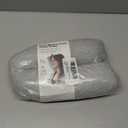 Dot&Dot Twist Memory Foam Travel Pillow for Airplanes - Travel Neck Pillow for Sleeping - Airplane Pillow for Neck Support, Chin, Lumbar and Leg - Adjustable, Bendable Neck Roll Pillow (Gray)