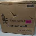 Flysky Ergonomic Office Chair Breathable Mesh Home Office Desk Chair, Comfy Computer Chair with Lumbar Support, Headrest and Flip-up Arms, Executive Chair, Adjustable Height Swivel Task Chair