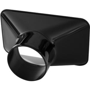 POWERTEC 70204 Dust Collection Rectangular Hood Nozzle for 2-1/2 Dust Collection Hose Fittings