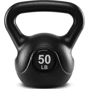 Vinyl Plastic Kettlebell 50 LB